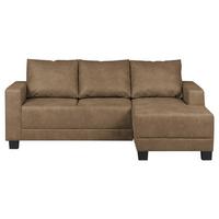 Ecksofa Grenwood Schlammfarben S: 200x144 Cm - Schlammfarben/Braun, Design, Textil (200/144cm) - MID.YOU