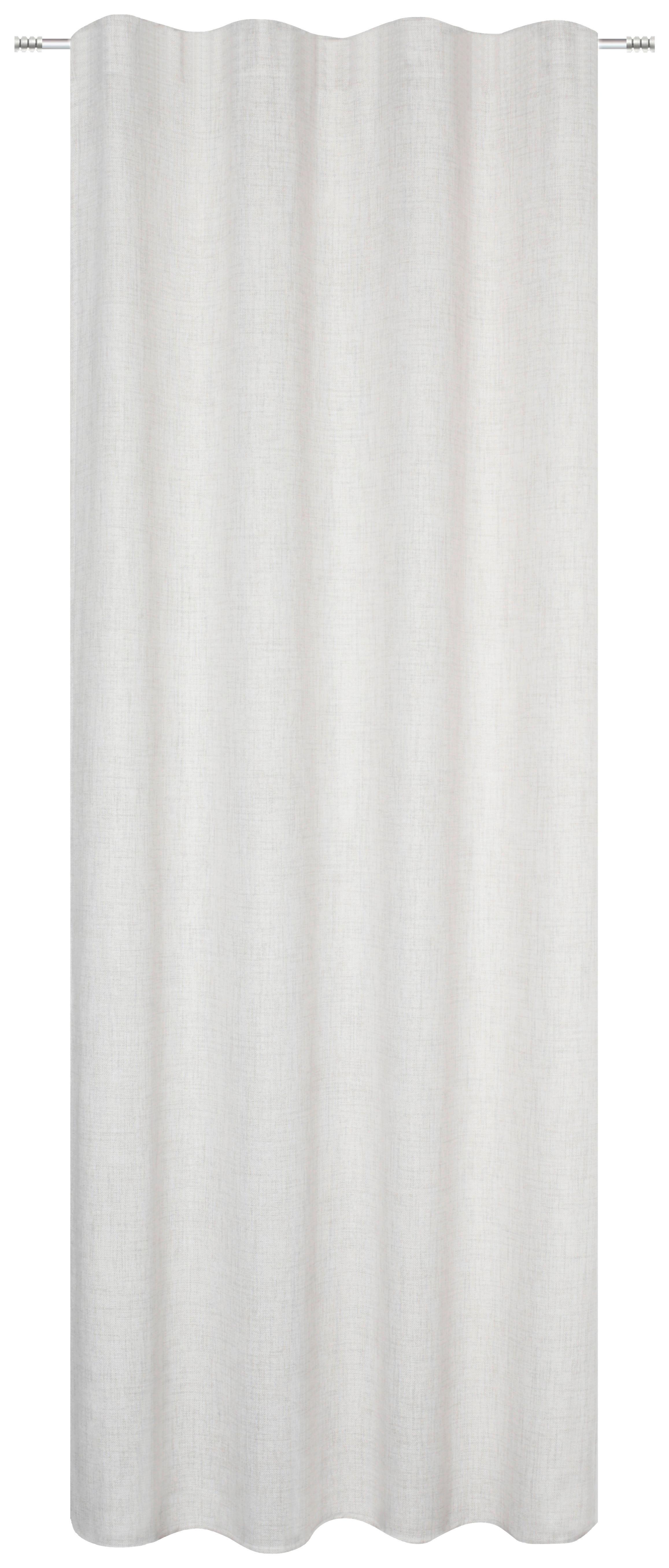 Fertigvorhang Linora - Naturfarben, MODERN, Textil (140/245cm) - Luca Bessoni