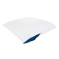 KOPFPOLSTER Eazzzy Weiß 80x80cm - Weiß, Basics, Kunststoff/Textil (80/80cm) - Genius