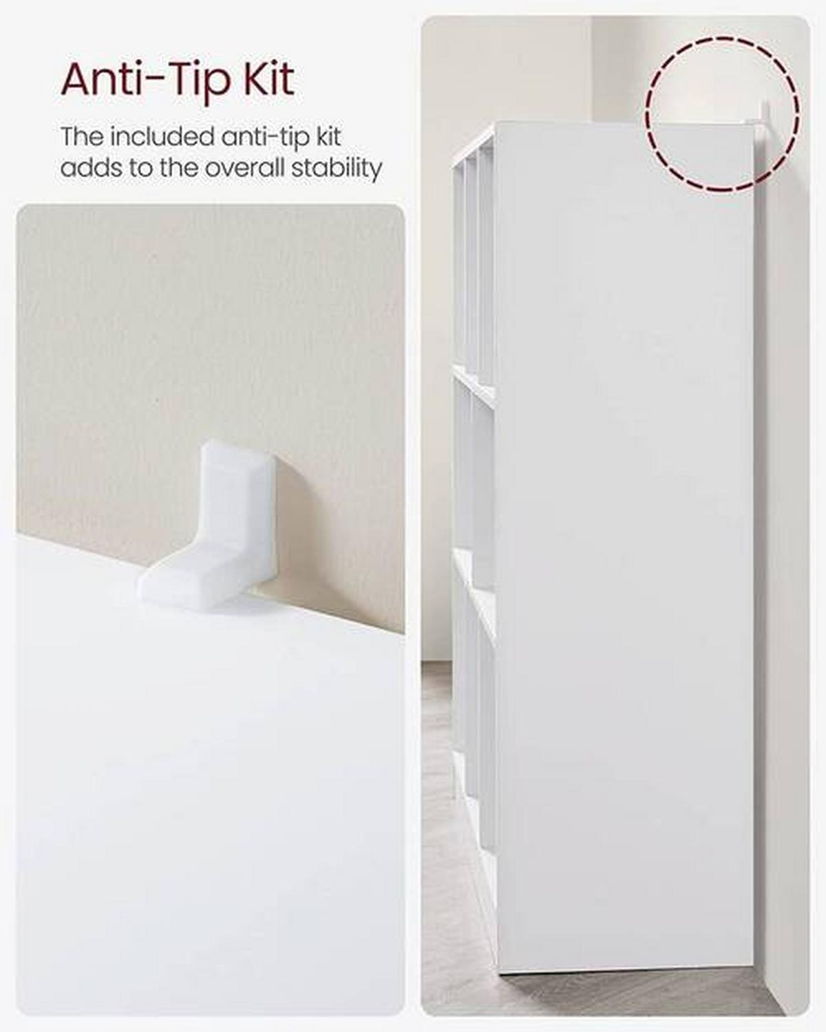 Bücherwand B: 97,5 Cm Weiß - Weiß, Basics, Holzwerkstoff (97,5/100/30cm) - Boxxx