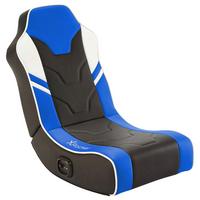 Gamingsessel Shadow 2.0 - Blau, MODERN, Textil (42/64/75cm) - X Rocker