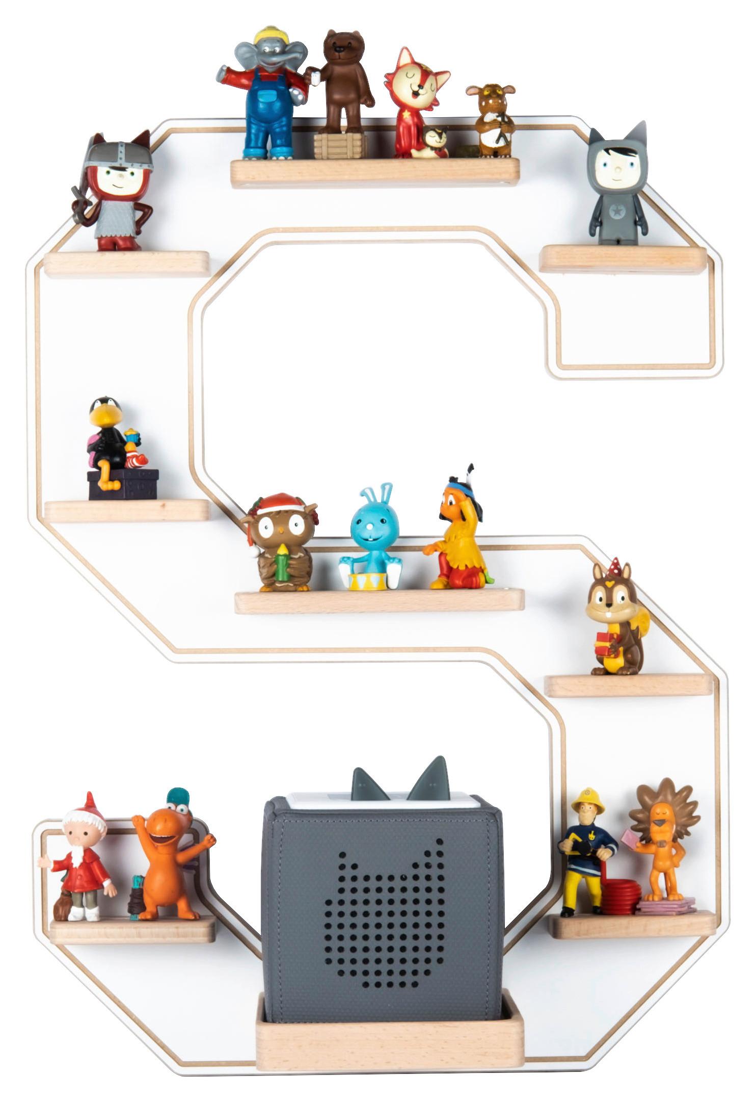 Kinderregal Boarti Weiß B: 40 cm - Weiß, MODERN, Holzwerkstoff (40/54/19cm) - Livetastic