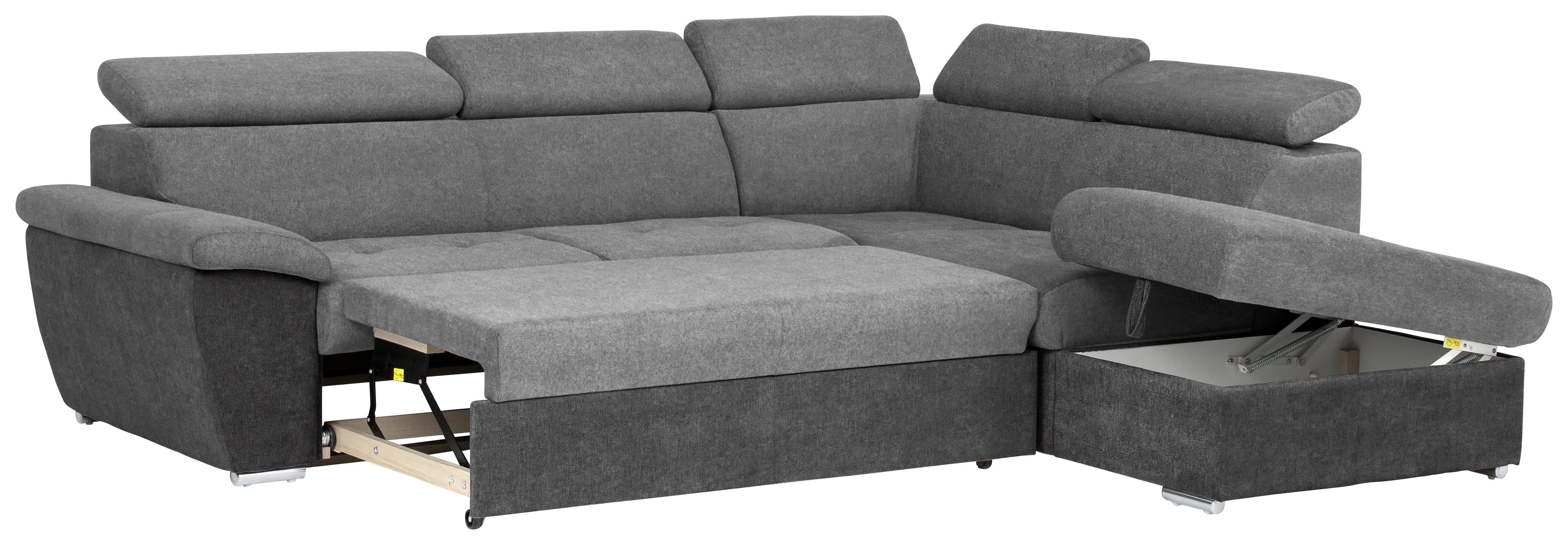 Livetastic Ecksofa mit Schlaffunktion Antero