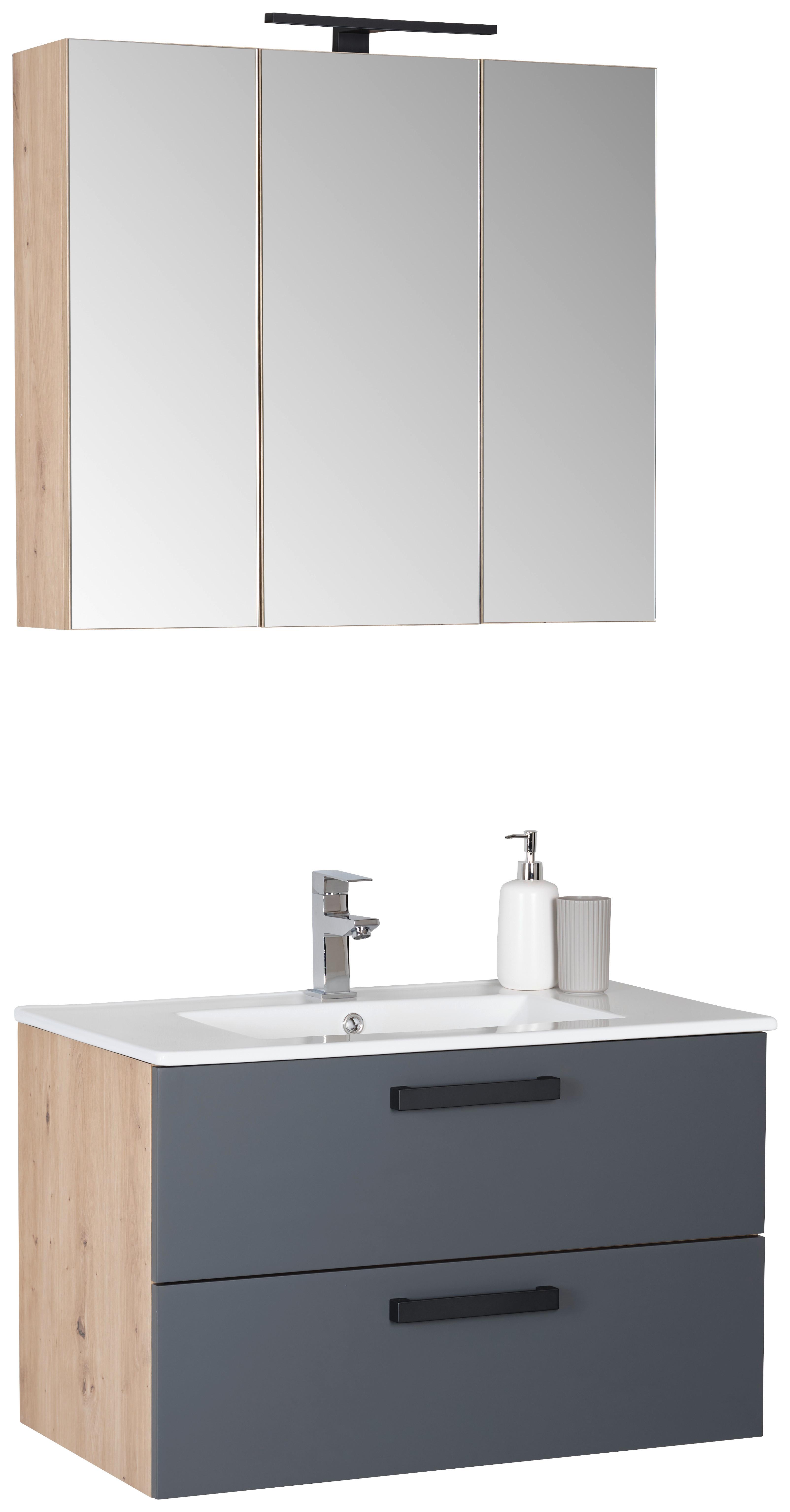 Badmöbel-Set 2--Teilig. Rina B: 80 cm