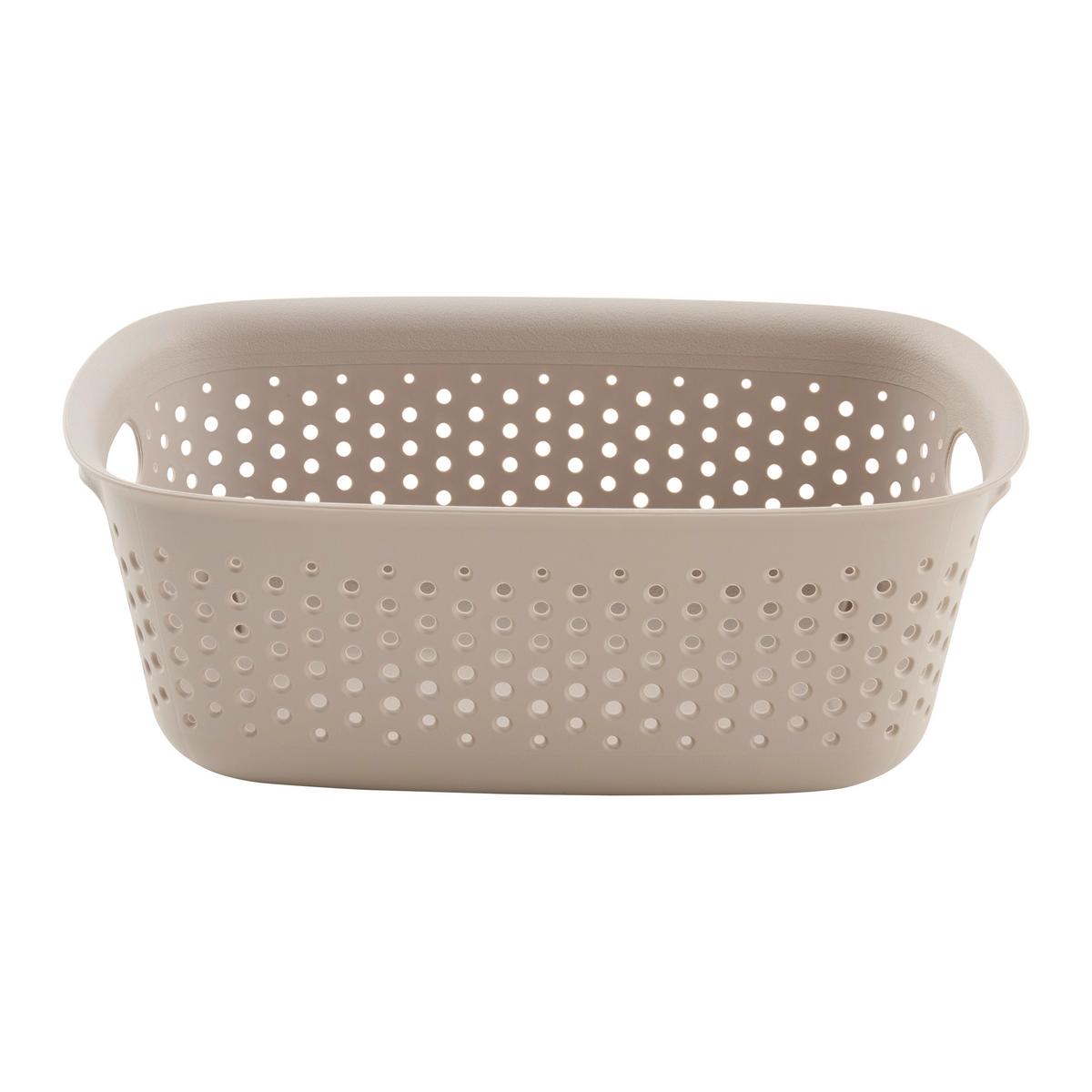 Úložný košík MAJA - CA. 3,5L - taupe, Modern, plast (28/19,5/10,5cm) - Mömax