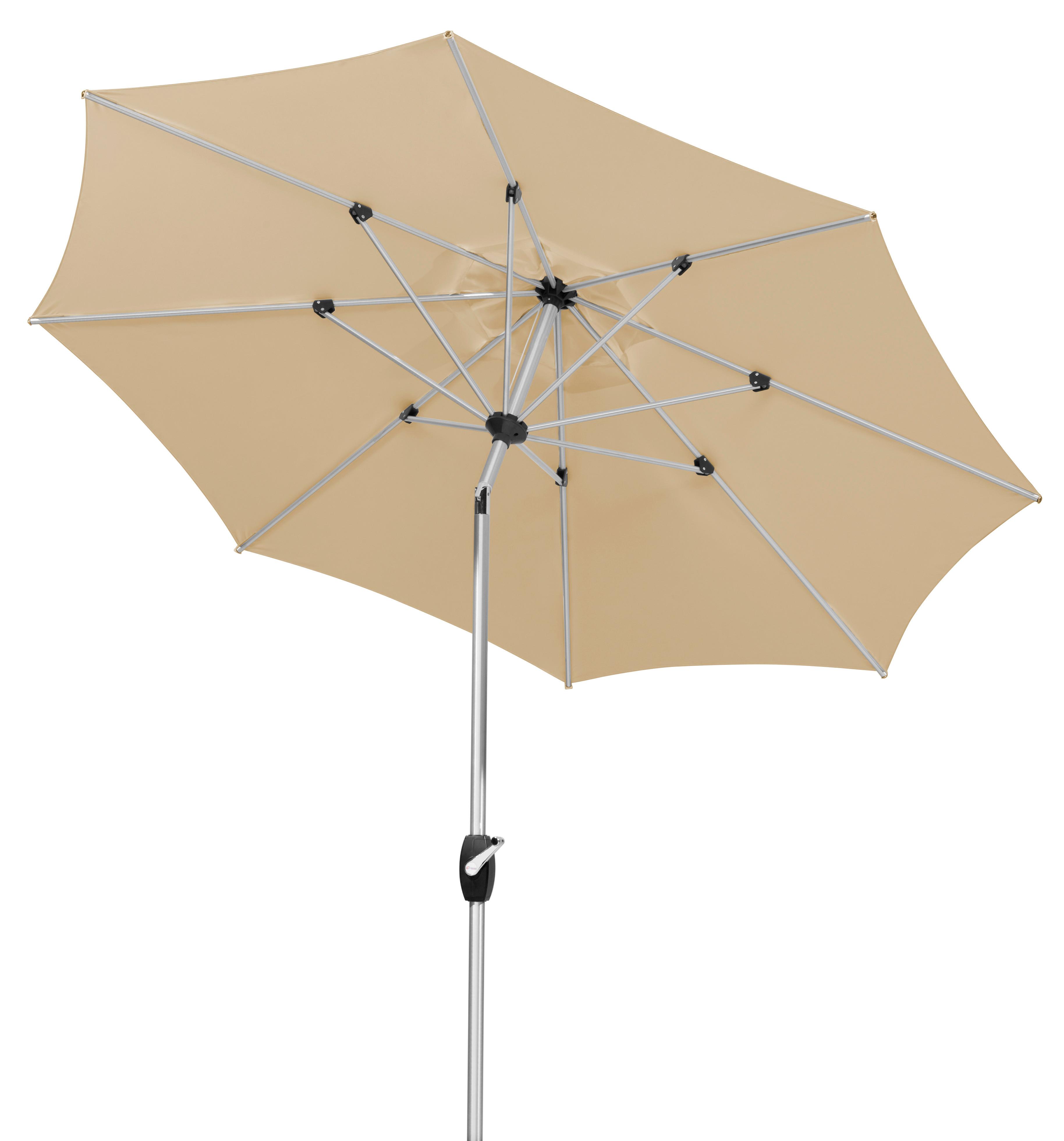 Sonnenschirm Venedig BHT: 270x250x270 cm Naturfarben