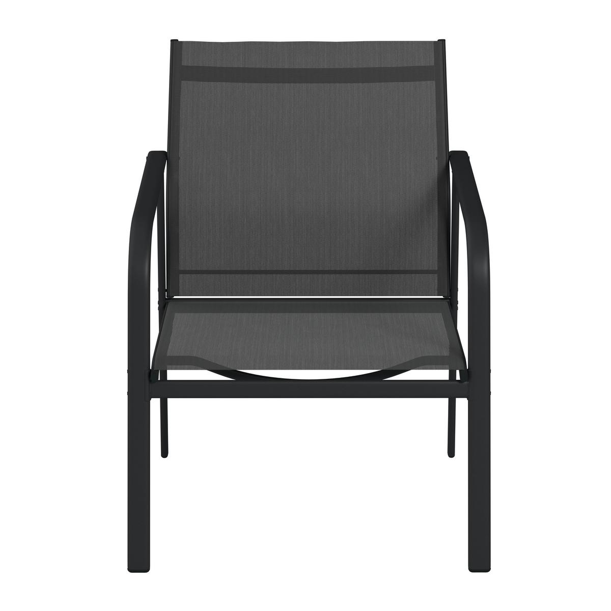 Loungegarnitur Helsinki - Dunkelgrau/Grau, MODERN, Glas/Textil - Luca Bessoni