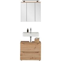 Badezimmer Giga Eiche Artisan Dekor 2-teilig - Eiche Artisan, MODERN, Holzwerkstoff (70/190/40cm)