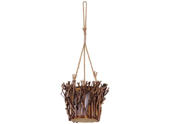 Solarleuchte Holz - Naturfarben/Weiß, MODERN, Naturmaterialien/Holz (25,5/62cm) Solarleuchte Holz - Naturfarben/Weiß, MODERN, Naturmaterialien/Holz (25,5/62cm)