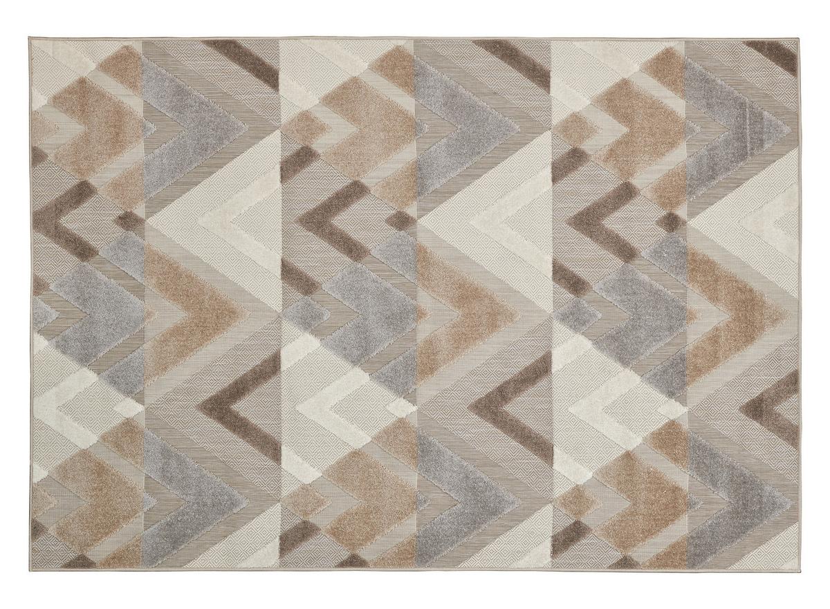 Flachwebteppich Eirik - Beige, ROMANTIK / LANDHAUS, Textil (80/150cm) - James Wood