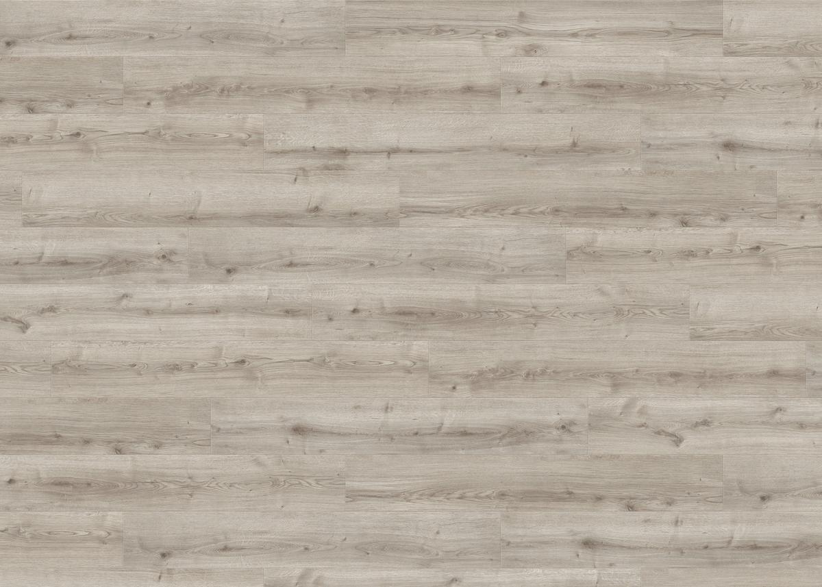 Designboden Hellgrau Landhausdiele Stärke 8mm - Hellgrau, Basics, Holzwerkstoff (19.3/128.2cm) - Living by HARO