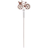 Gartenstecker Fiorina - Rostfarben, KONVENTIONELL, Metall (21/115cm) - Luca Bessoni