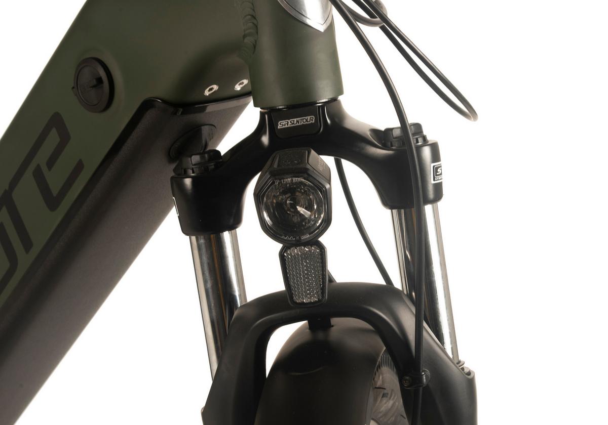 E-trekkingrad 28 Zoll Grün - Grün, MODERN, Metall (180/70/100cm)