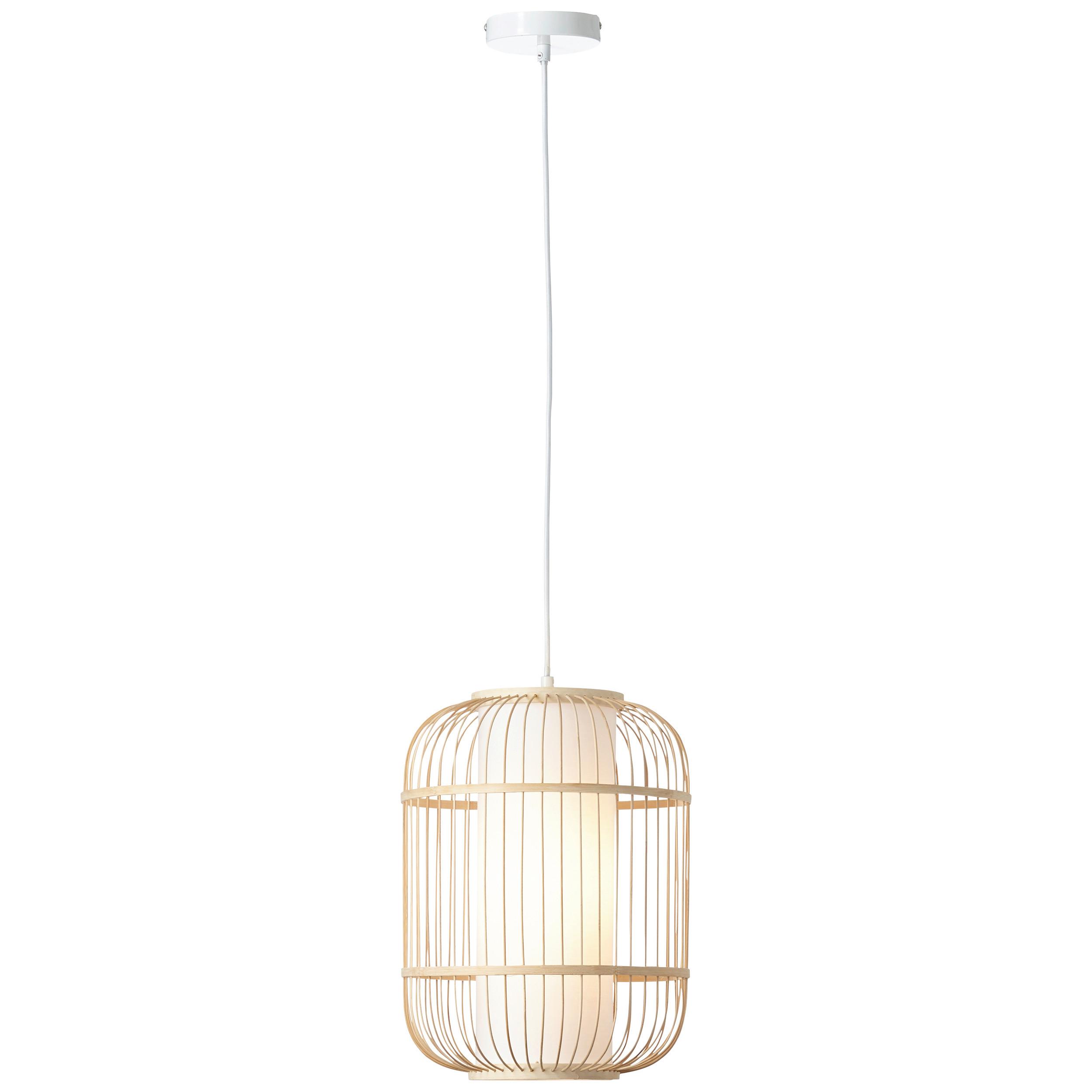 Hängeleuchte Bones H: 150 cm 1-Flammig, Käfig-Form