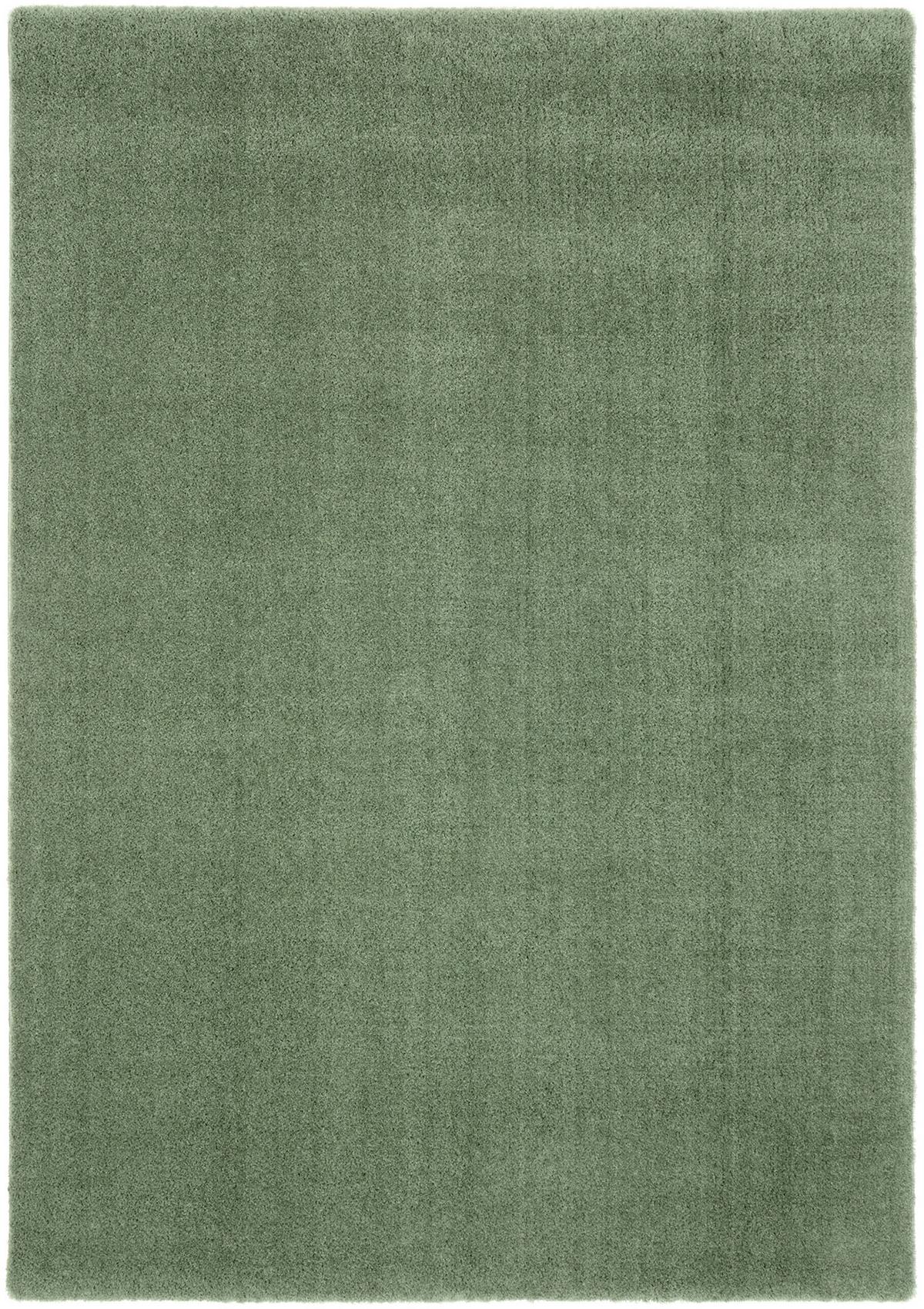 Webteppich Olivgrün Sunshine 140x200 cm - Olivgrün, Basics, Textil (140/200cm) - Novel