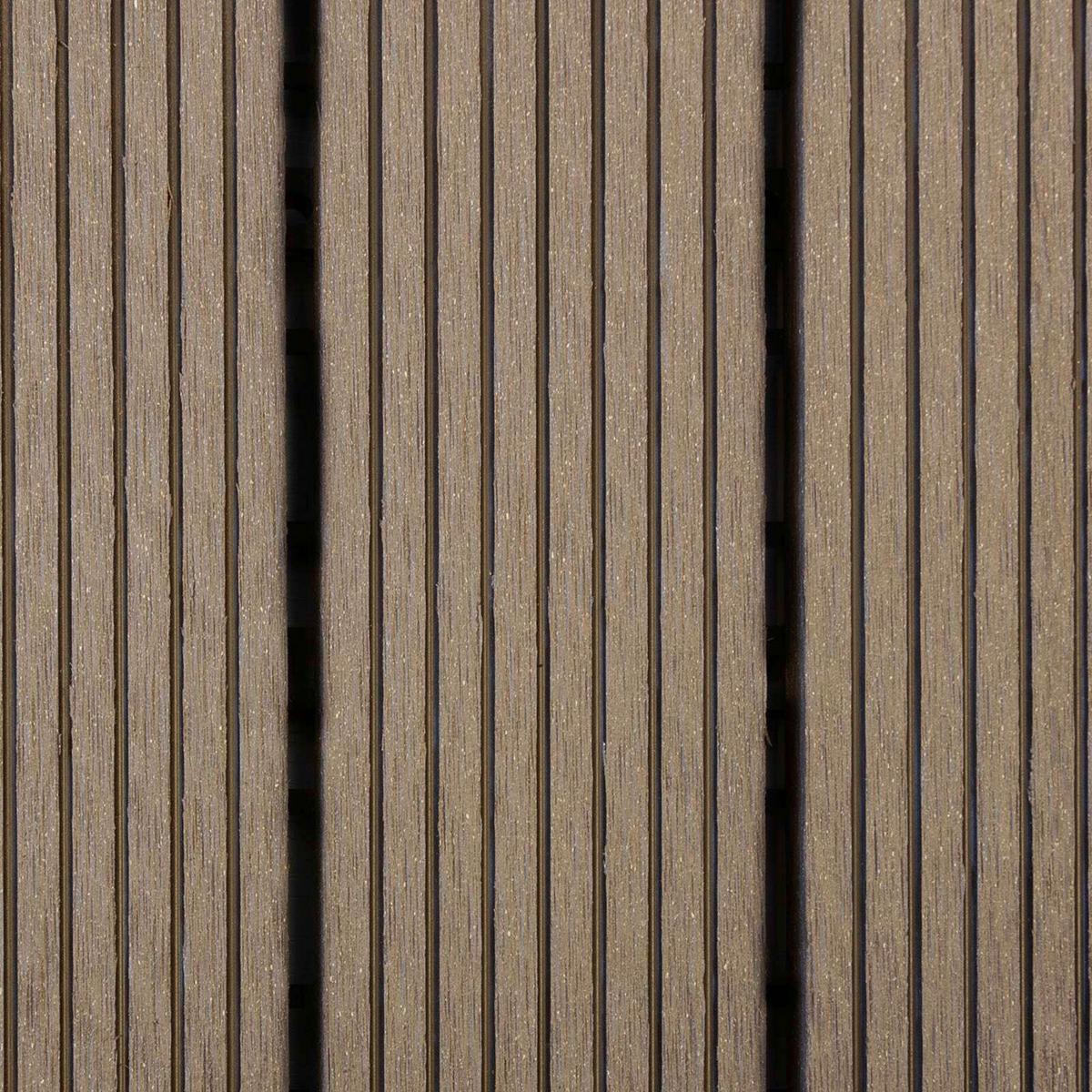 Terrassenfliese Wpc Royal Dunkelbraun - Dunkelbraun, Design, Holzwerkstoff (30/30cm) - Ambia Garden