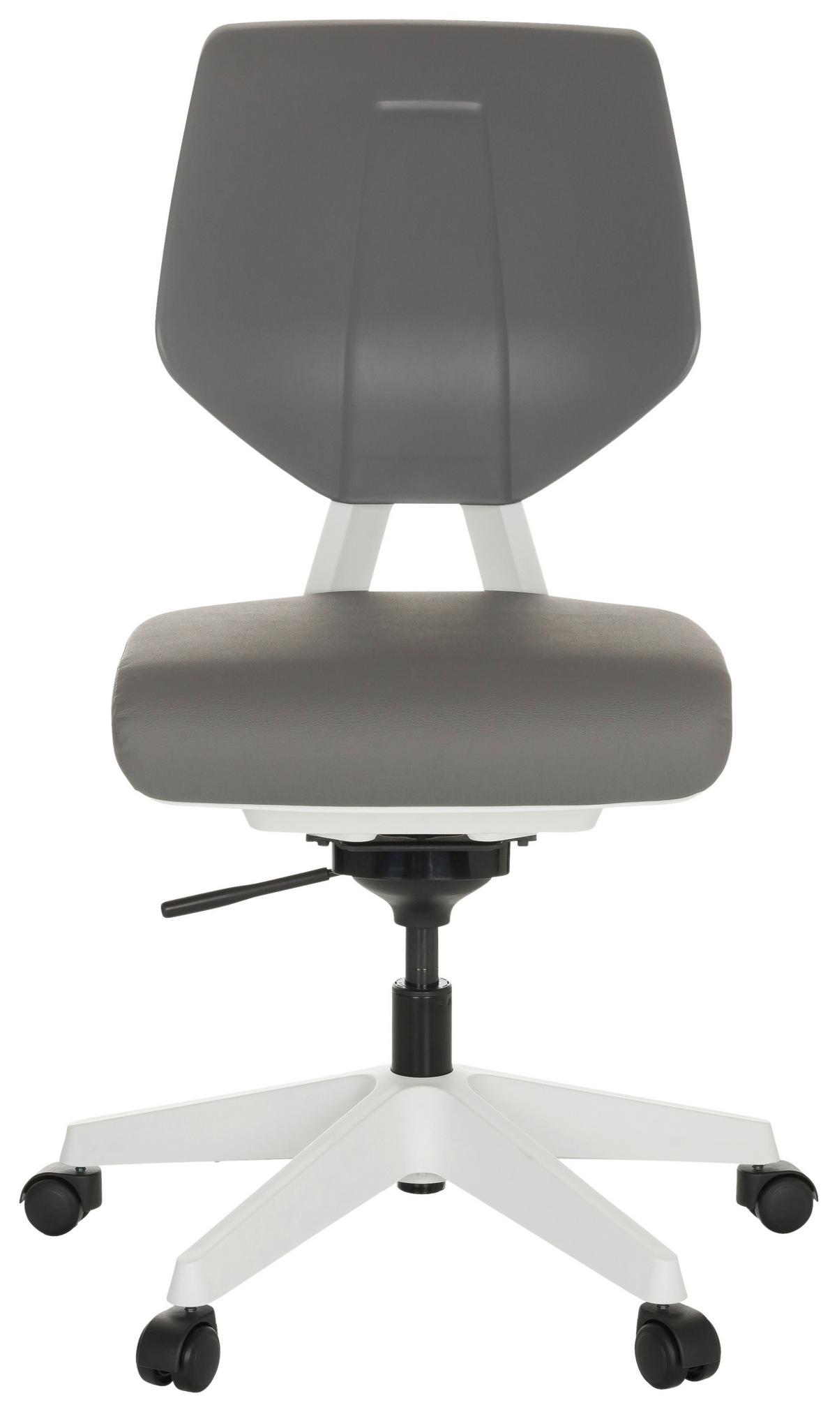 Bürostuhl Move Work Grau - Grau, Basics, Kunststoff/Textil (59/95/59cm) - MID.YOU