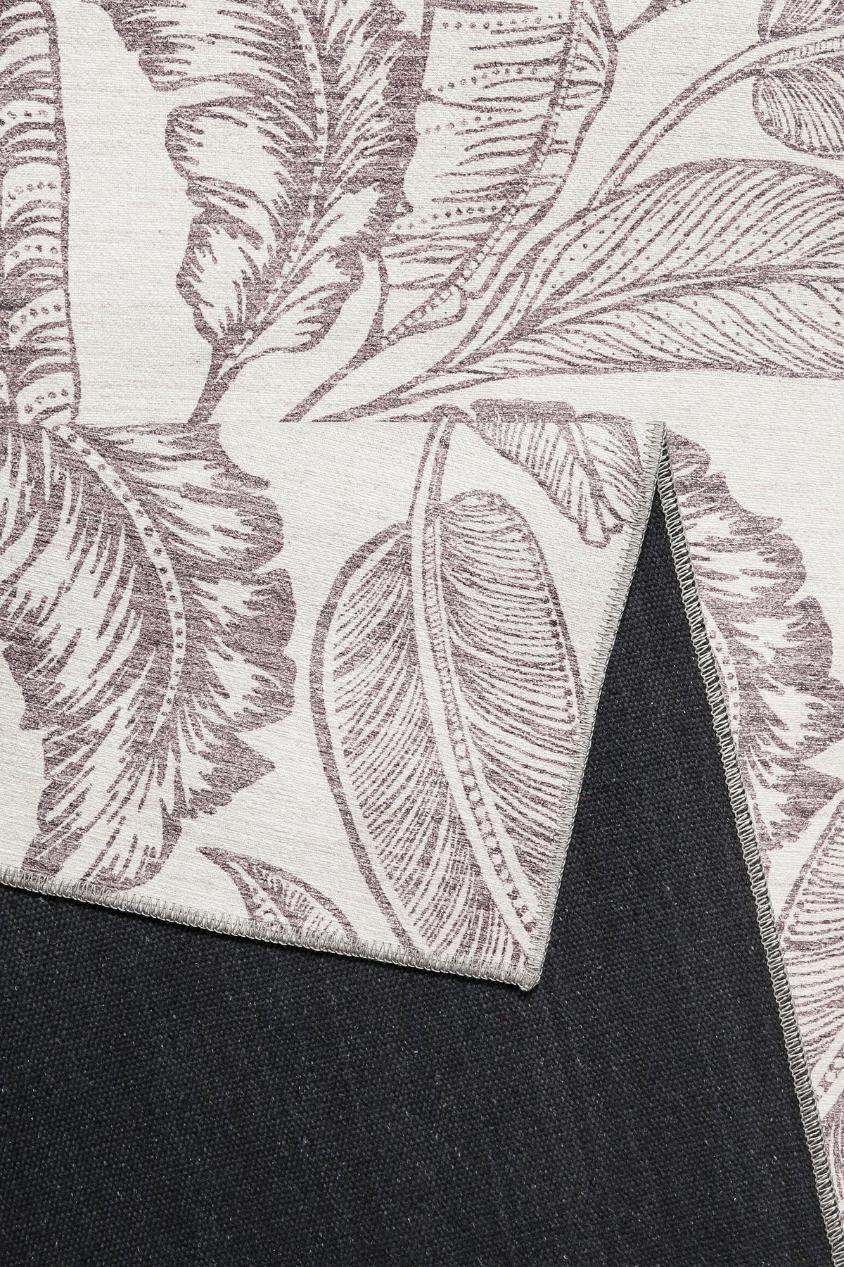 Webteppich Mozambique Palm Taupe/beige 130x190 Cm - Taupe/Beige, LIFESTYLE, Textil (130/190cm) - Esprit