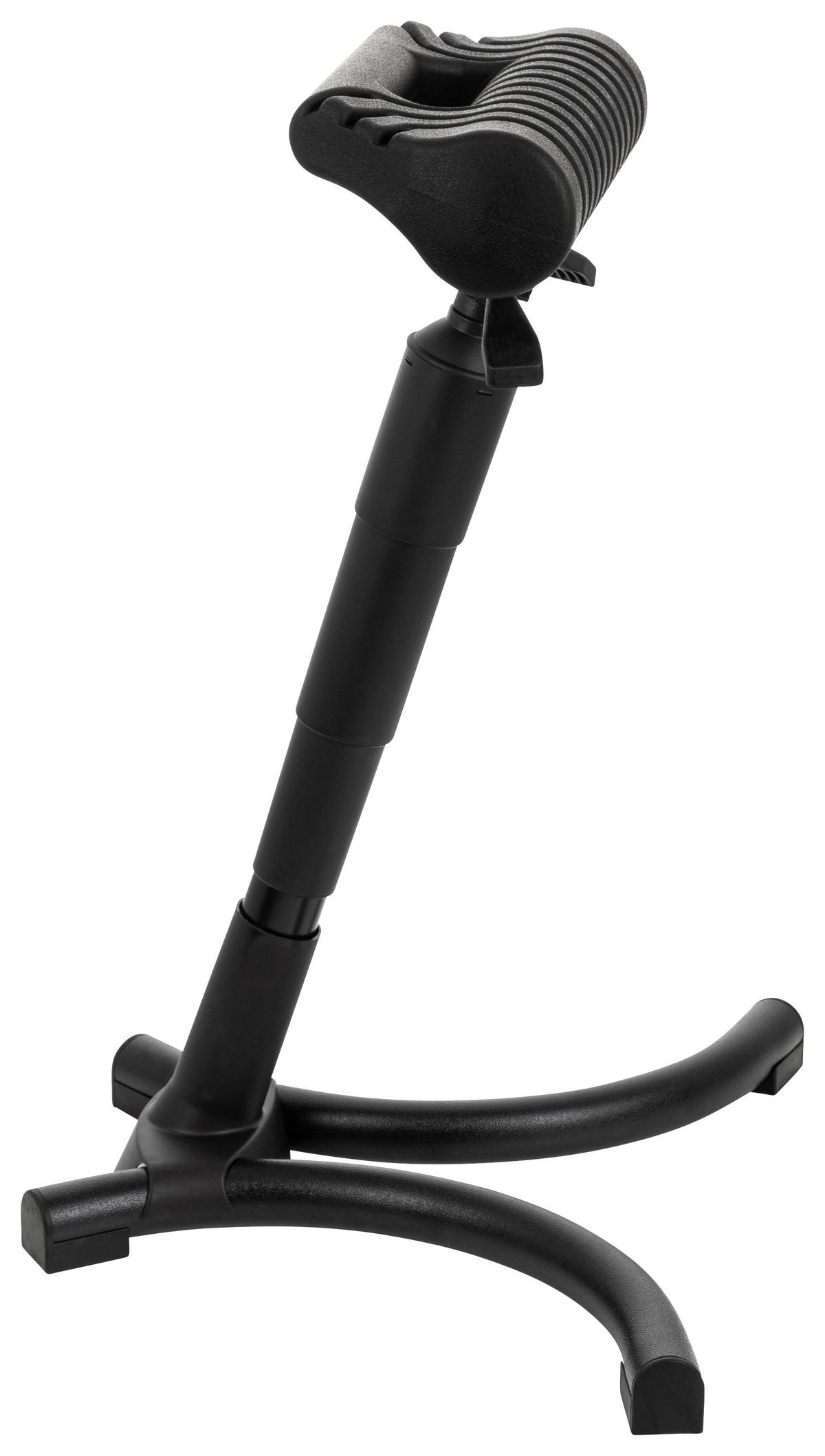 Stehhilfe Top Work 33 Pu - Schwarz, Basics, Kunststoff/Metall (55/65-82/44cm) - MID.YOU