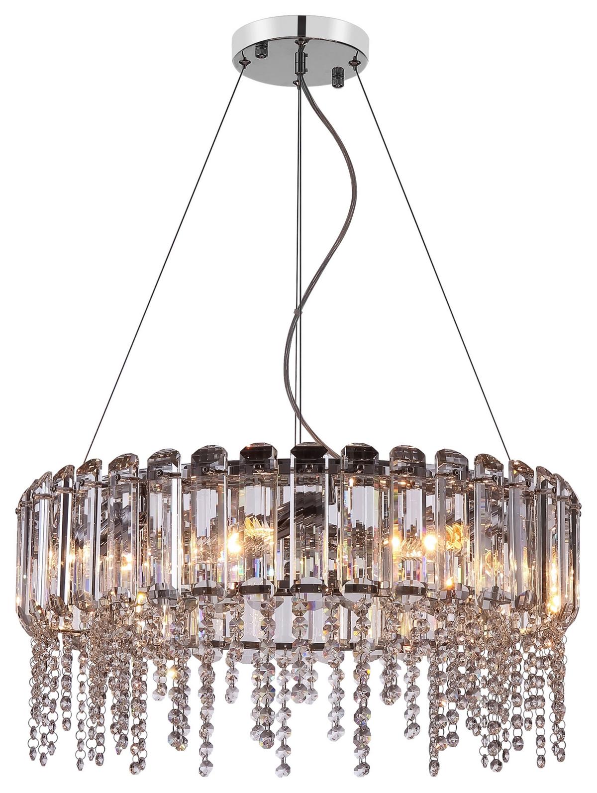 Pendelleuchte Hail - Chromfarben, Basics, Glas/Metall (60,5/30,2/60,5cm) - MAYTONI