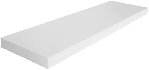 Wandboard Giga B: 80 cm Weiß - Weiß, MODERN, Holzwerkstoff (80/3,8/23,50cm)