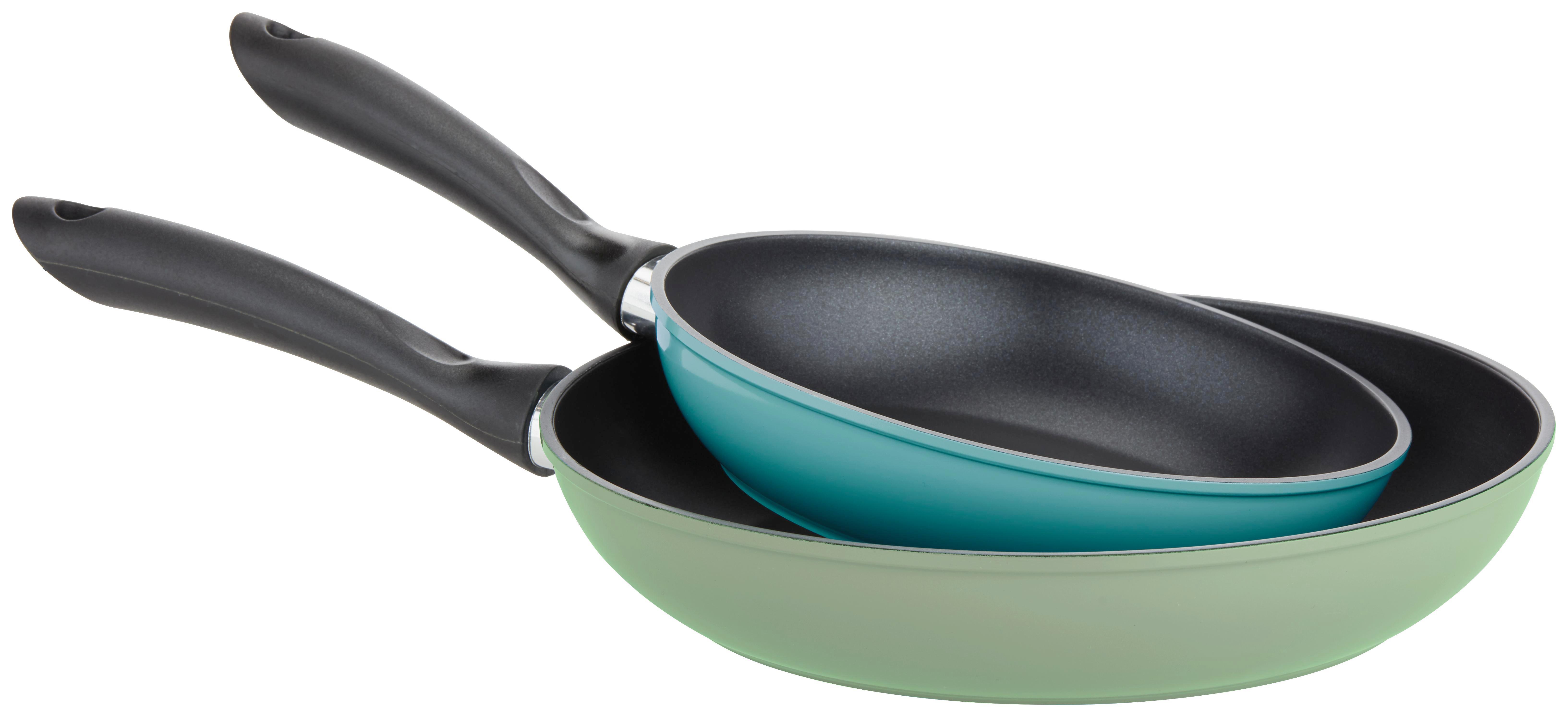 Serpenyő Szett Melissa - Világoszöld/Sötétzöld, modern, Fém (26/5cm) - Luca Bessoni