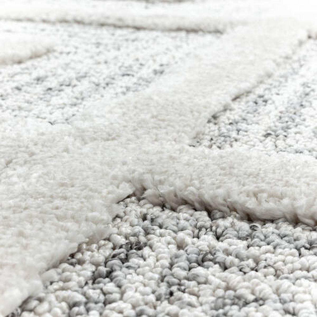 Tkaný koberec 200x290cm, sivá - sivá, Konventionell, textil (200/290cm)