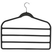 RAMÍNKO NA KALHOTY VELVET - šedá, Moderní, kov/textil (45/42,5/0,5cm) - Modern Living