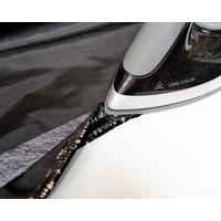 Bügelband Trixi L: 150 Cm Weiß, Saumband - Weiß, KONVENTIONELL, Textil (3/150cm) - Ondega