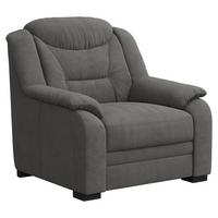 Sessel Marcus Anthrazit B: 97 cm - Anthrazit/Schwarz, Basics, Textil (97/99/99cm) - MID.YOU