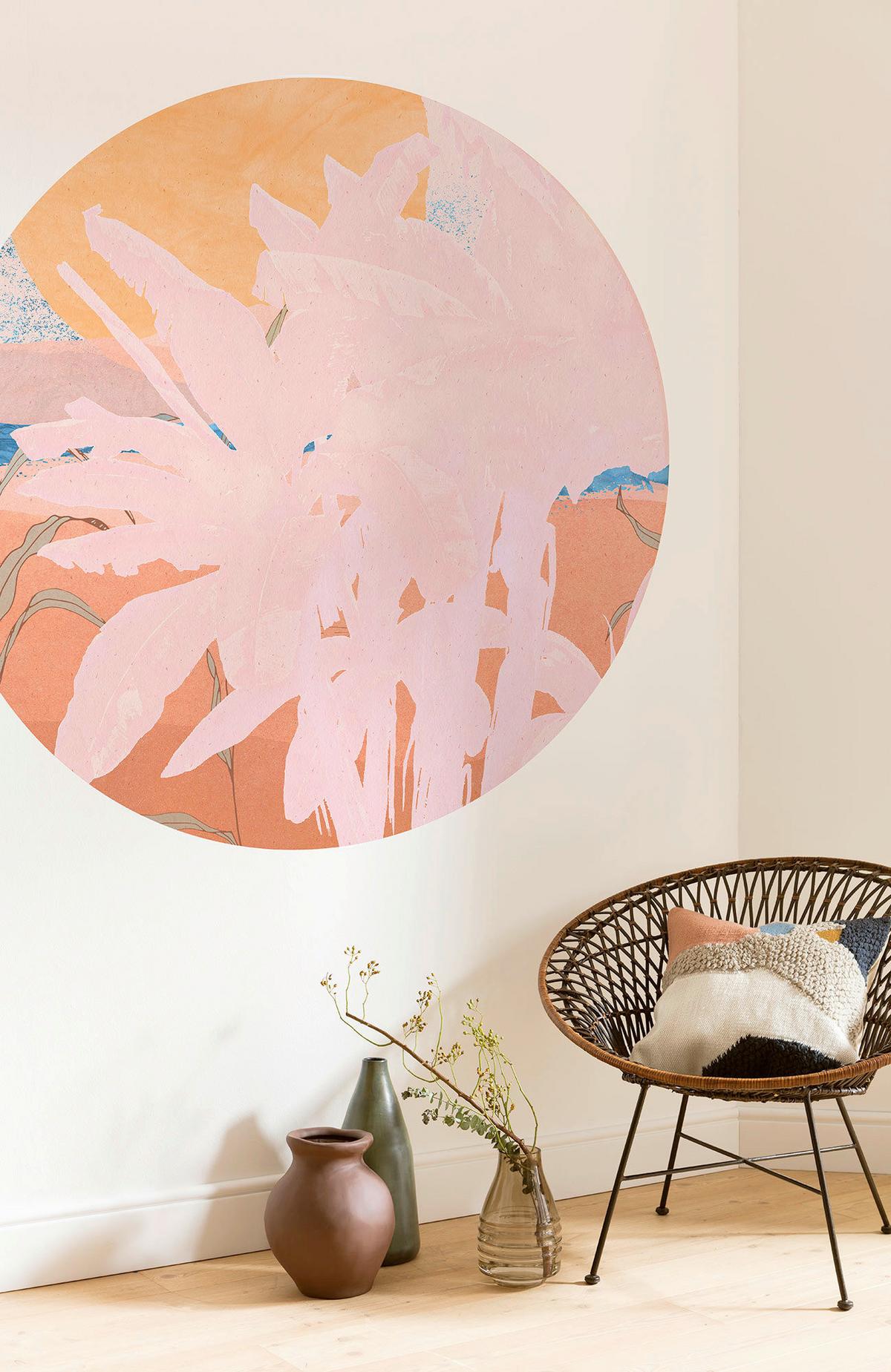 Fototapete D1-079 Sun-Baked - Multicolor, Trend (125cm)