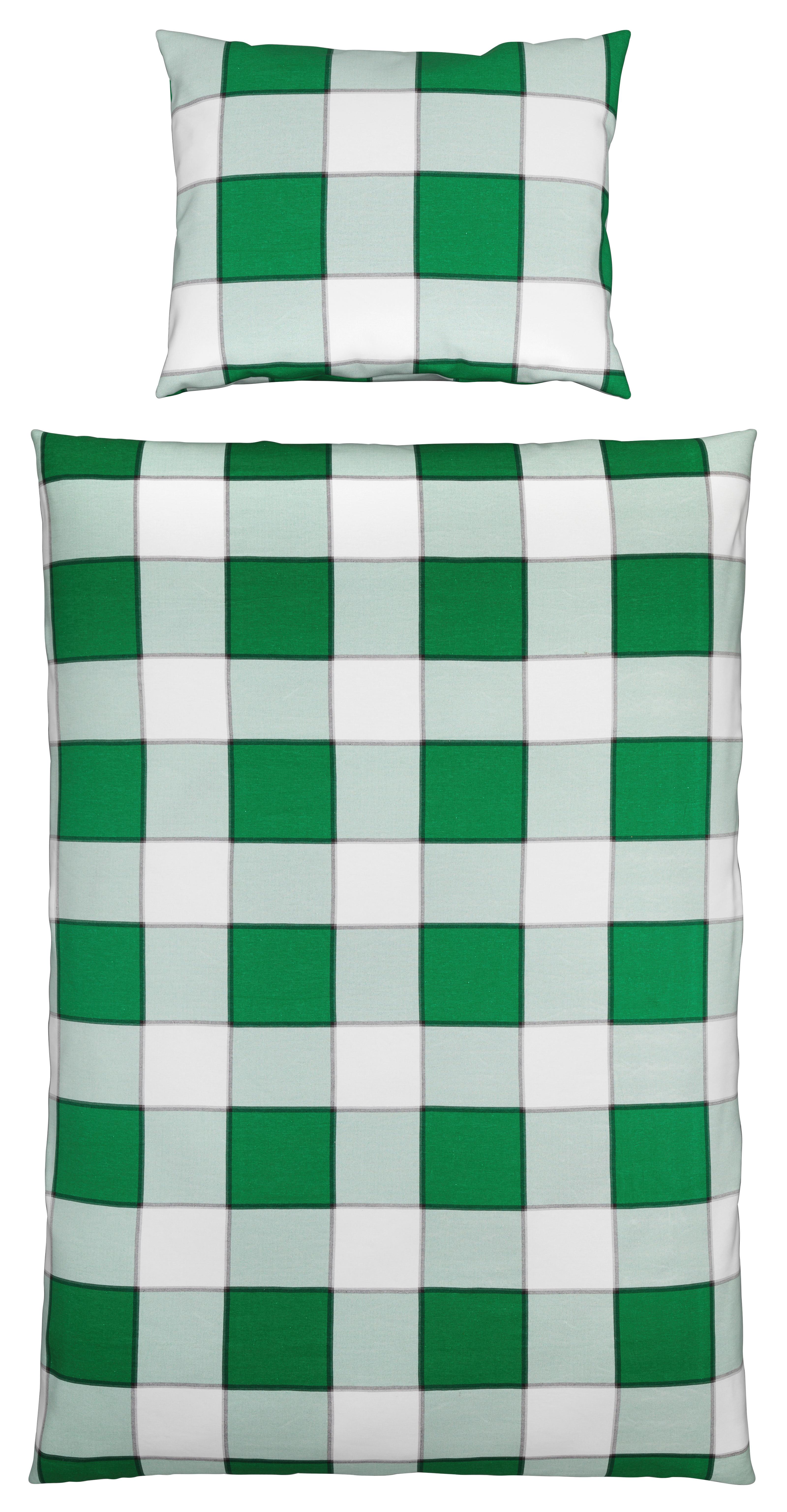 Bettwäsche Trelleborg - Grün, MODERN, Textil - Luca Bessoni