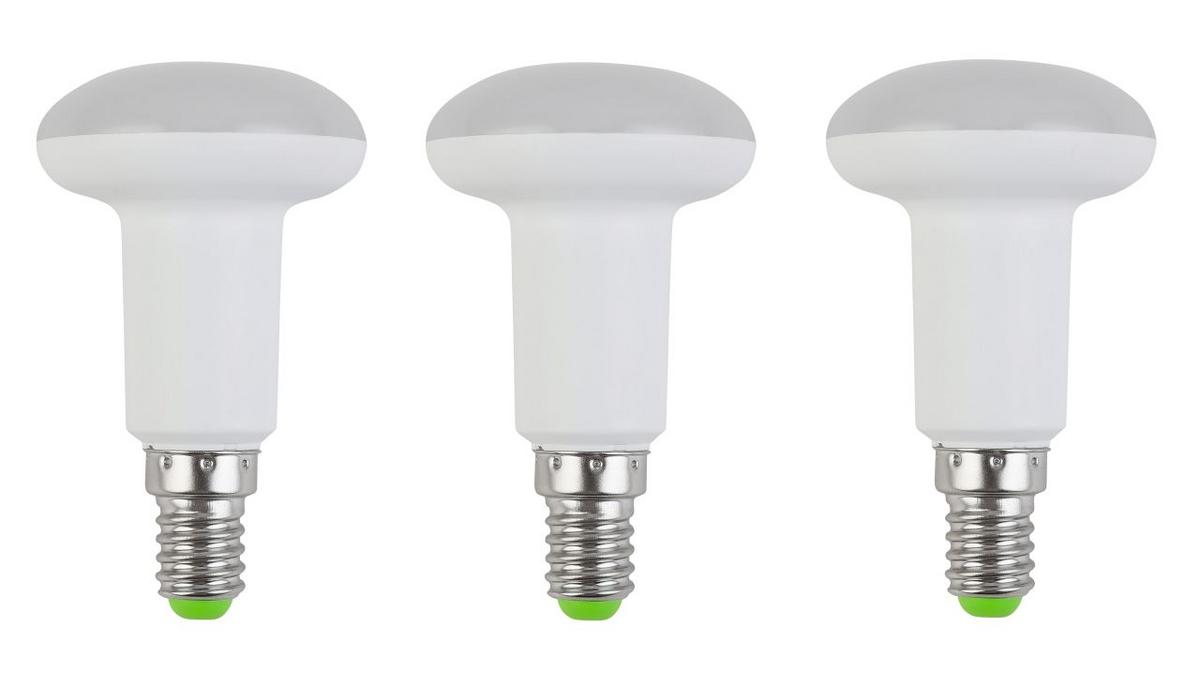 Led Izzó C81062-3mx - ezüst, Basics, műanyag/fém (5/7,2cm)