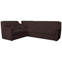 ECKSCHLAFSOFA Rafael, Dunkelrot S: 279x224cm - Beige/Schwarz, Trend, Textil (279/224cm)