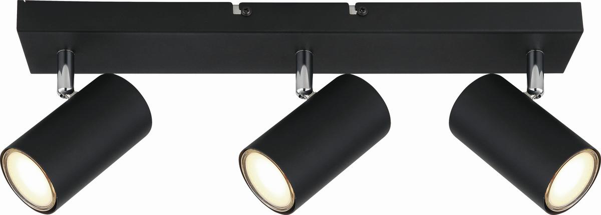 Spotlámpa Felix - fekete, Modern, fém (41/5,5/12cm) - Luca Bessoni