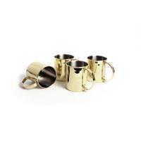 Becherset Ew-Mm-1007g - Goldfarben, Basics, Metall (16.2/11.4/11.3cm) - Echtwerk