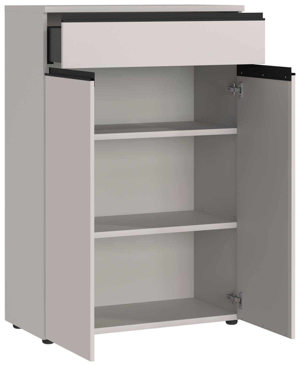 Aktenschrank Bedano Kaschmir B: 81cm - Kaschmir, MODERN, Holzwerkstoff (81/120/40cm) - Germania