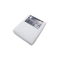 Unterlagsmatte Weiß, Bxl: Ca. 190x280 Cm - Weiß, Basics, Textil (190/280cm) - Kayoom