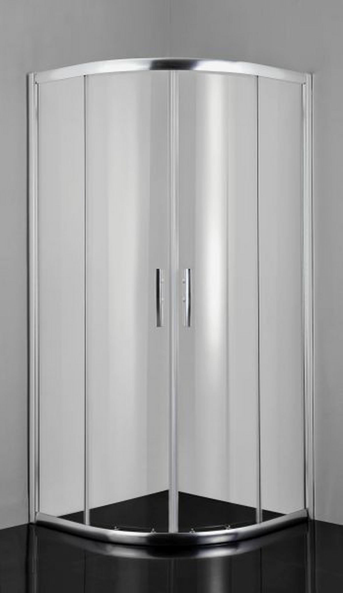 Sprchový kút PROLINE  90 extra vysoký - chrómová, Konventionell, kov/sklo (90/200/90cm)