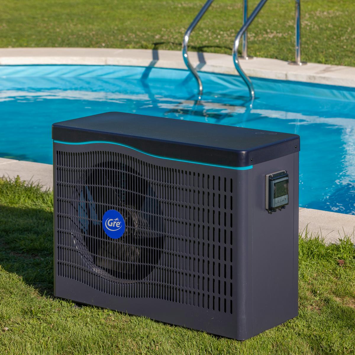 Wärmepumpe Wärmepumpe - Grau, KONVENTIONELL, Kunststoff (85,8/64,8/38,3cm) - Gre