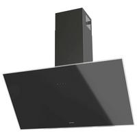 Dunstabzugshaube Lea 90s1 - Schwarz, Basics (90cm) - Oranier