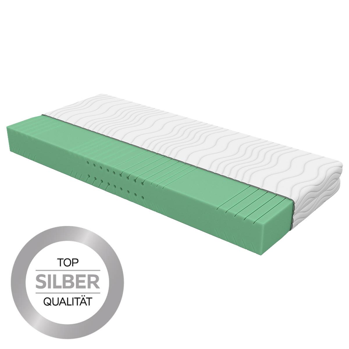 Kaltschaummatratze Nizza Comfort 120x200 cm H3 H: 21 cm - Weiß, Textil (120/200cm) - Primatex Deluxe