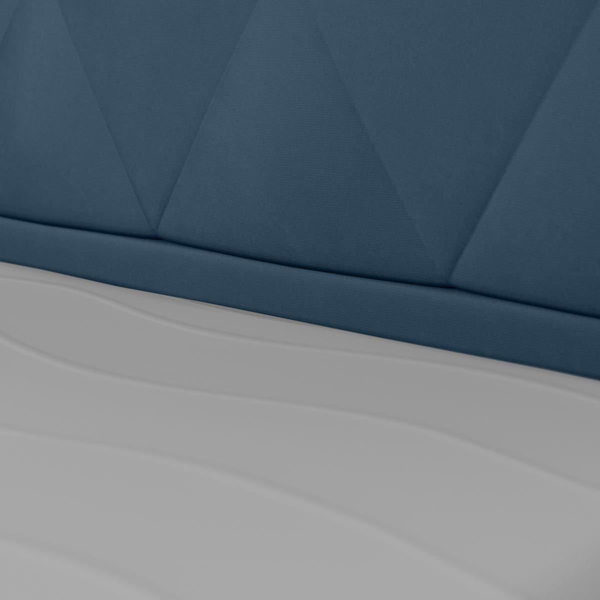 Boxspringbett Porto 180x200 cm Blau - Blau, MODERN, Holz/Kunststoff (180/200cm) - MID.YOU