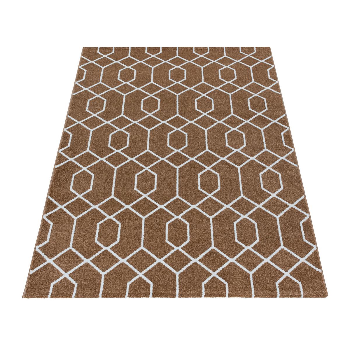 Teppich Läufer Kupfer Efor 80x250 cm - Kupferfarben, Basics, Textil (80/250cm)