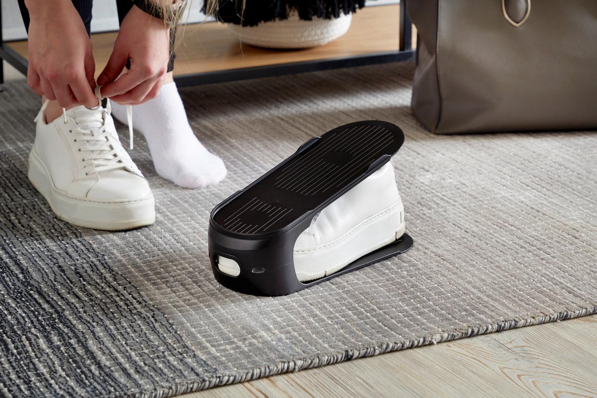 Schuhstapler Callista 1 Paar Schwarz - Schwarz, Basics, Kunststoff (27,5/15cm) - Homezone