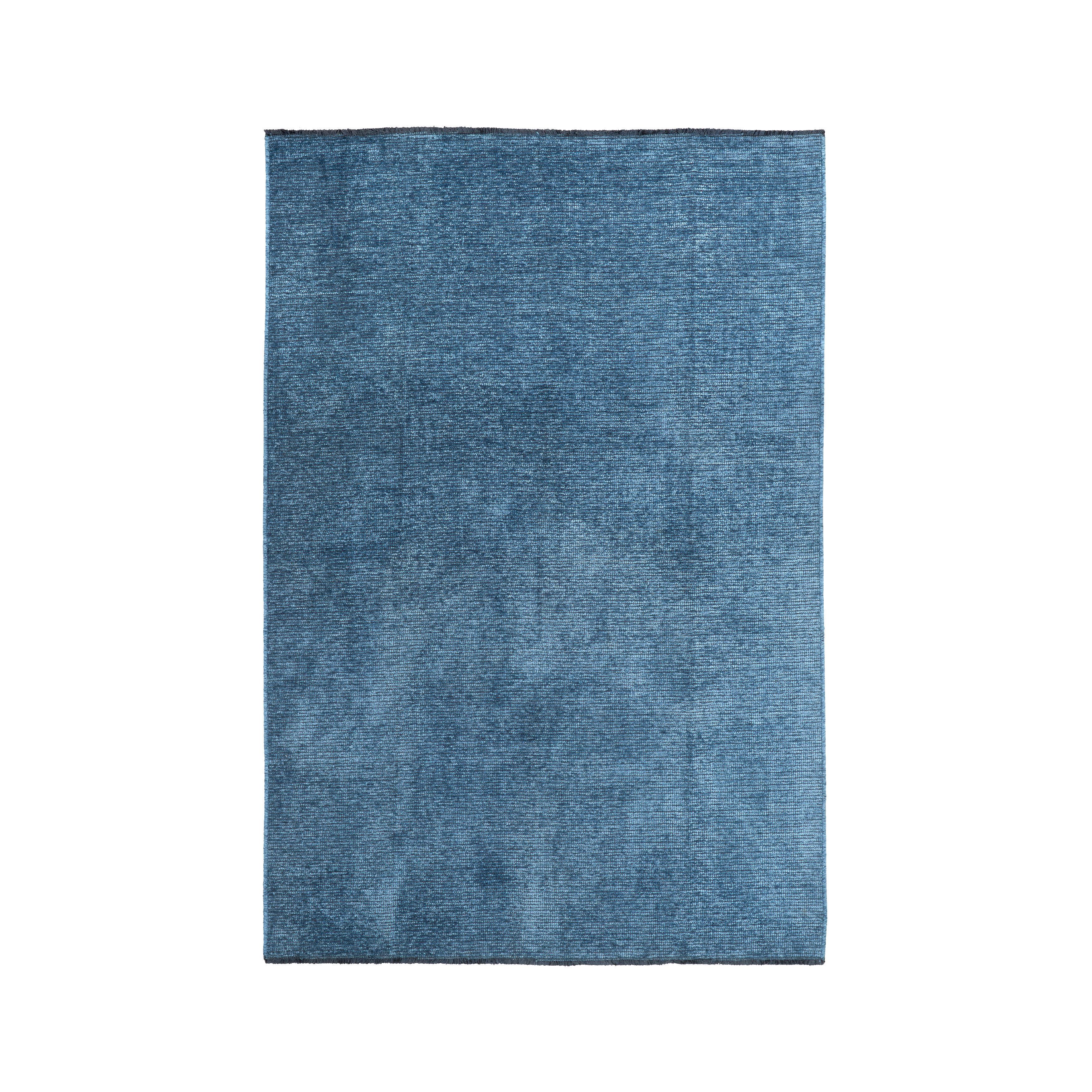 Tkaný koberec SILKE 1, š/d: 80/150cm - modrá, Romantický / Rustikální, textil (80/150cm) - Mömax