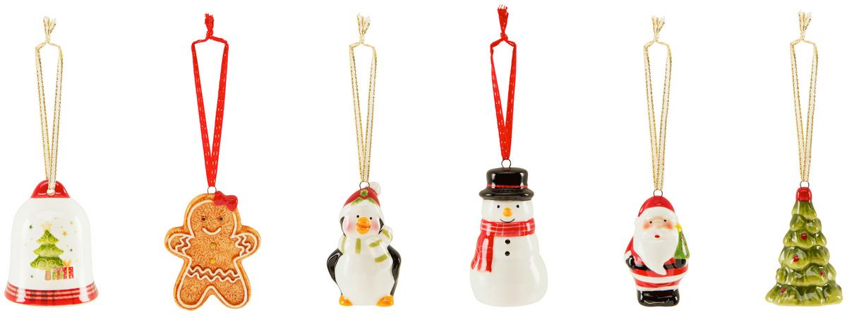 Dekohänger Larisa - Multicolor, Basics, Keramik - Luca Bessoni