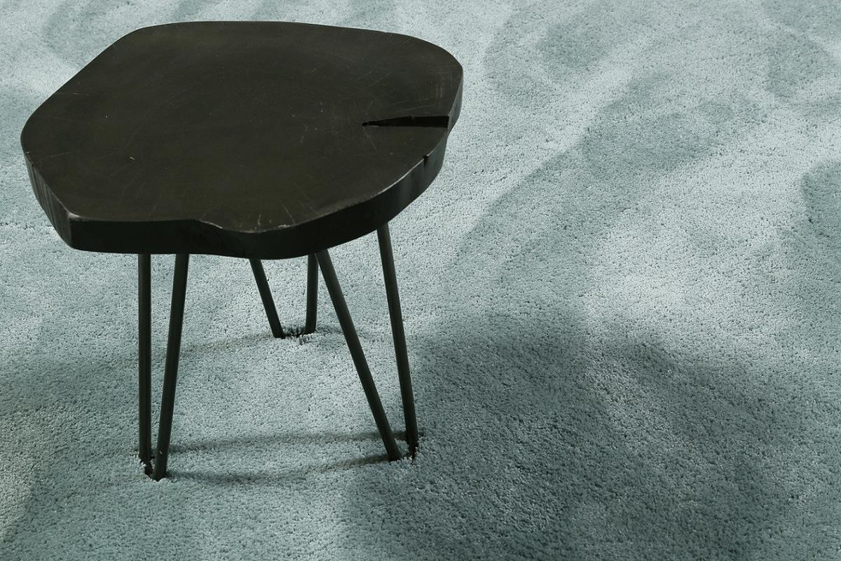 Hochflor Teppich Grau/blau Relaxx 120x170 Cm - Hellgrau/Hellblau, KONVENTIONELL, Textil (120/170cm) - Esprit