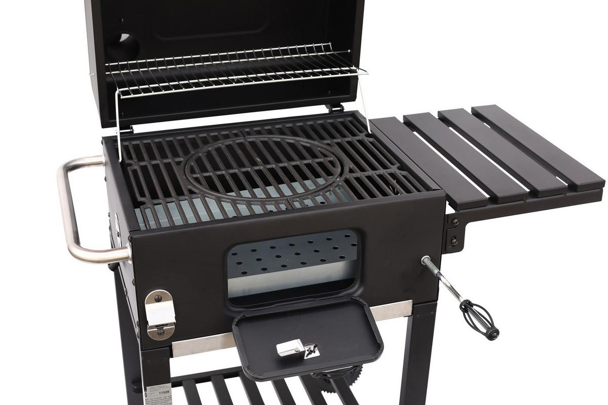 Faszenes Grill Grillchef Comfort Basic - fekete, fém (100/71/115cm) - Landmann