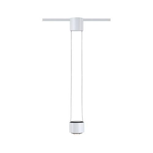 Schienensystem Urail Hängeleuchte 94971, dimmbar - Weiß, Basics, Metall (9,8/8,5cm) - Paulmann